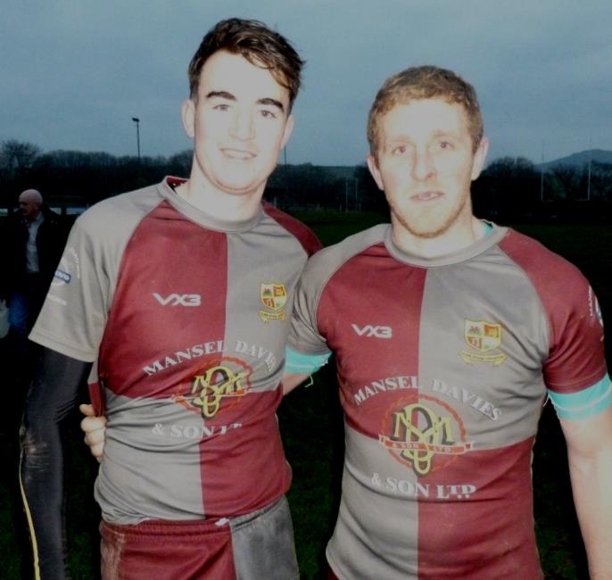 Hari Williams and Gareth Davies kicked the points for Crymych